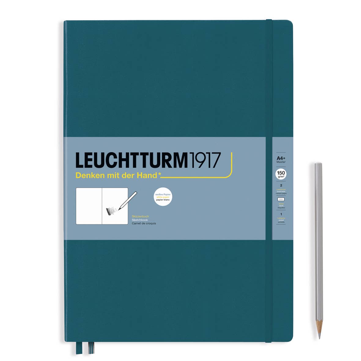 Sketchbooks - 150g/m² Paper Plain: Square / Lemon
