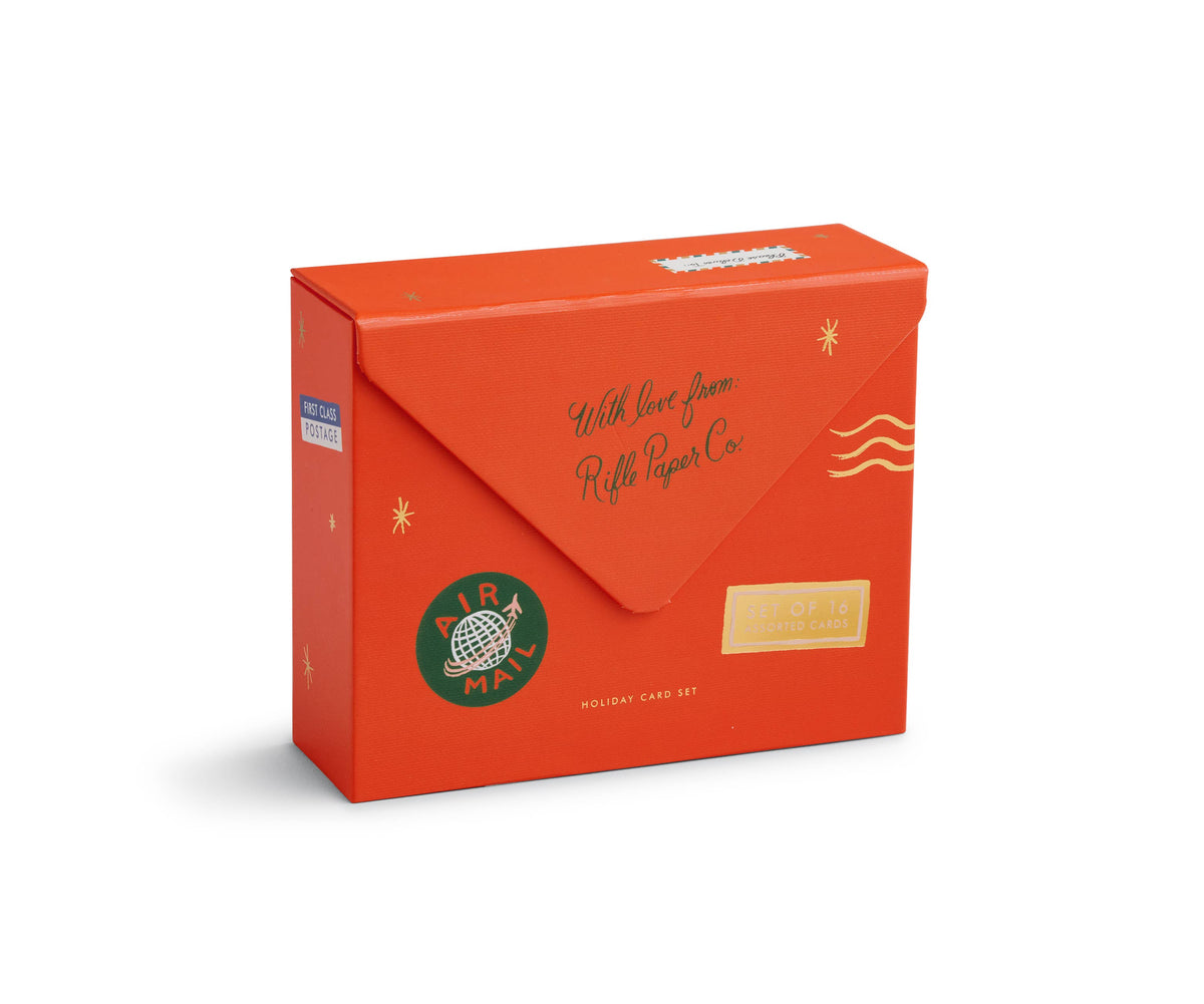 Holiday Wishes Essentials Assorted Card Box, 16 Cards