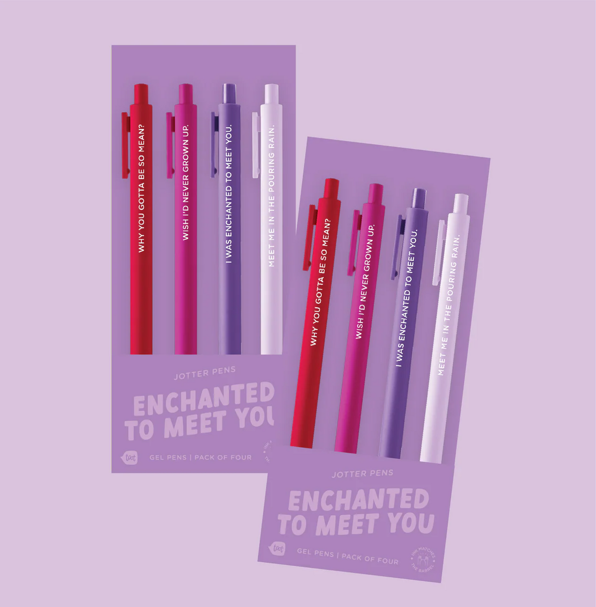 Icon Jotter 4 Packs: Go T*ylor's Husband