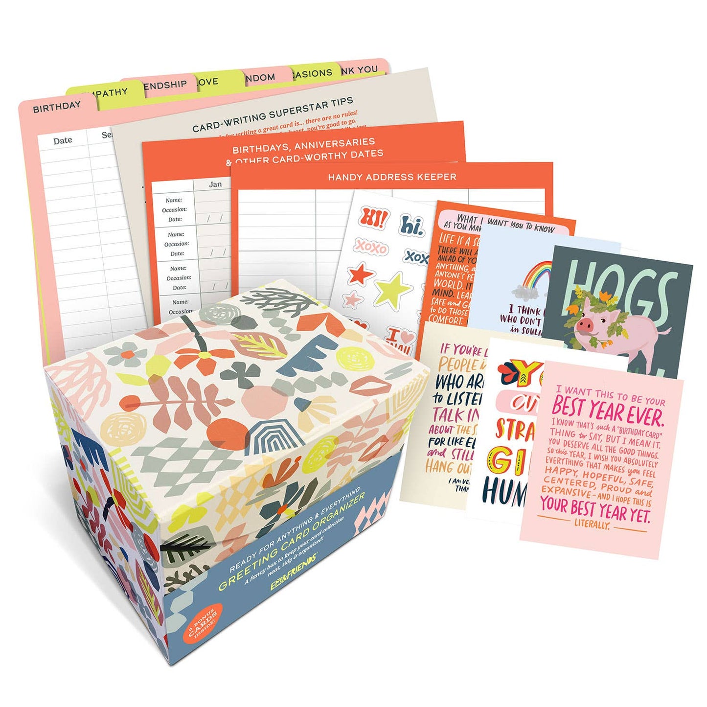 Ready for Anything Card Keeper, Card File Organizer