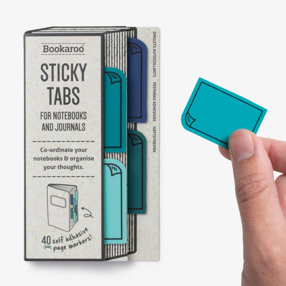 Bookaroo Sticky Tabs: Mono