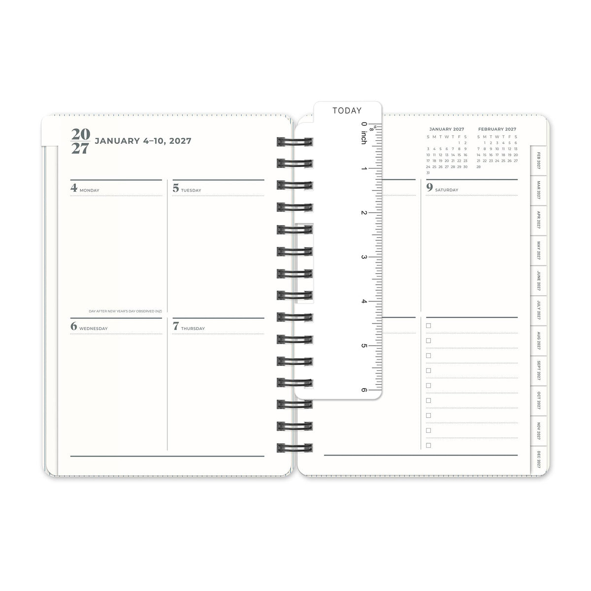 2027 Leisure Blue Agatha Planner