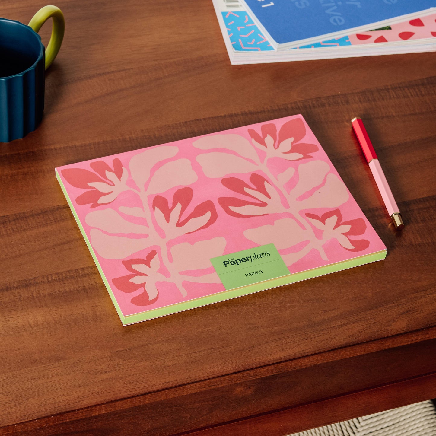 Weekly Desk Planner, Undated - Fresh Growth