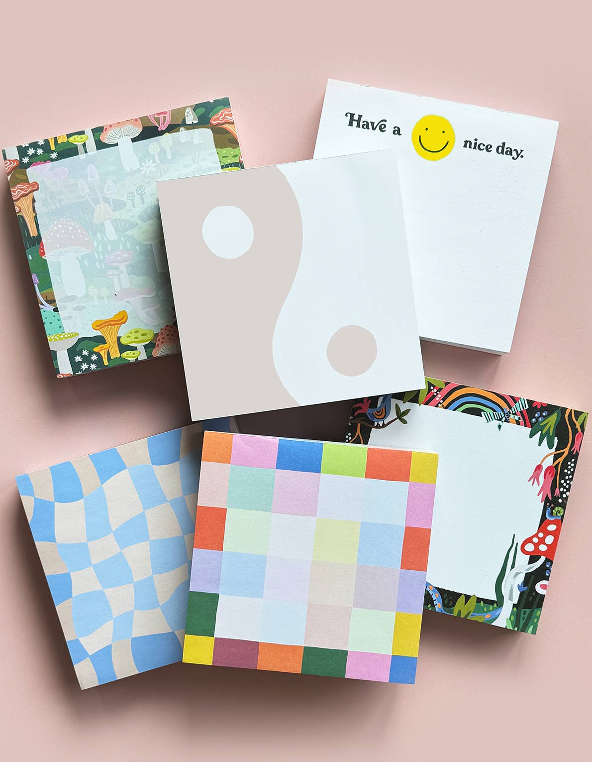 Yin Yang 200-Sheet Jumbo Desk Pad