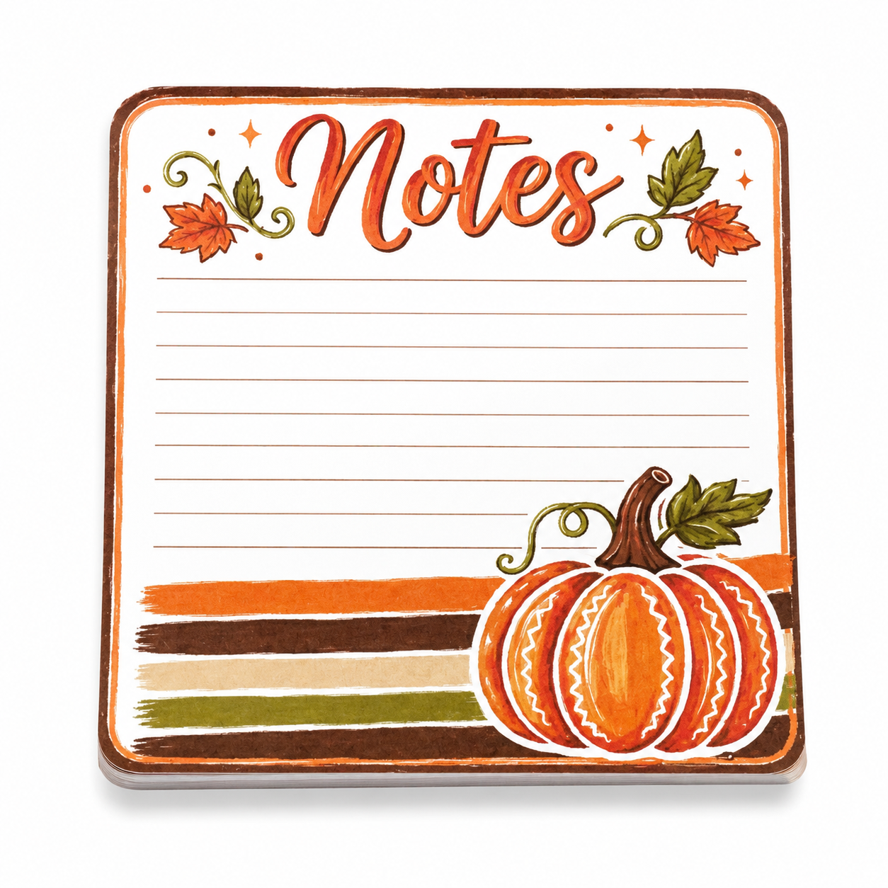 Pumpkin Patch Notepad Set (2-Piece)