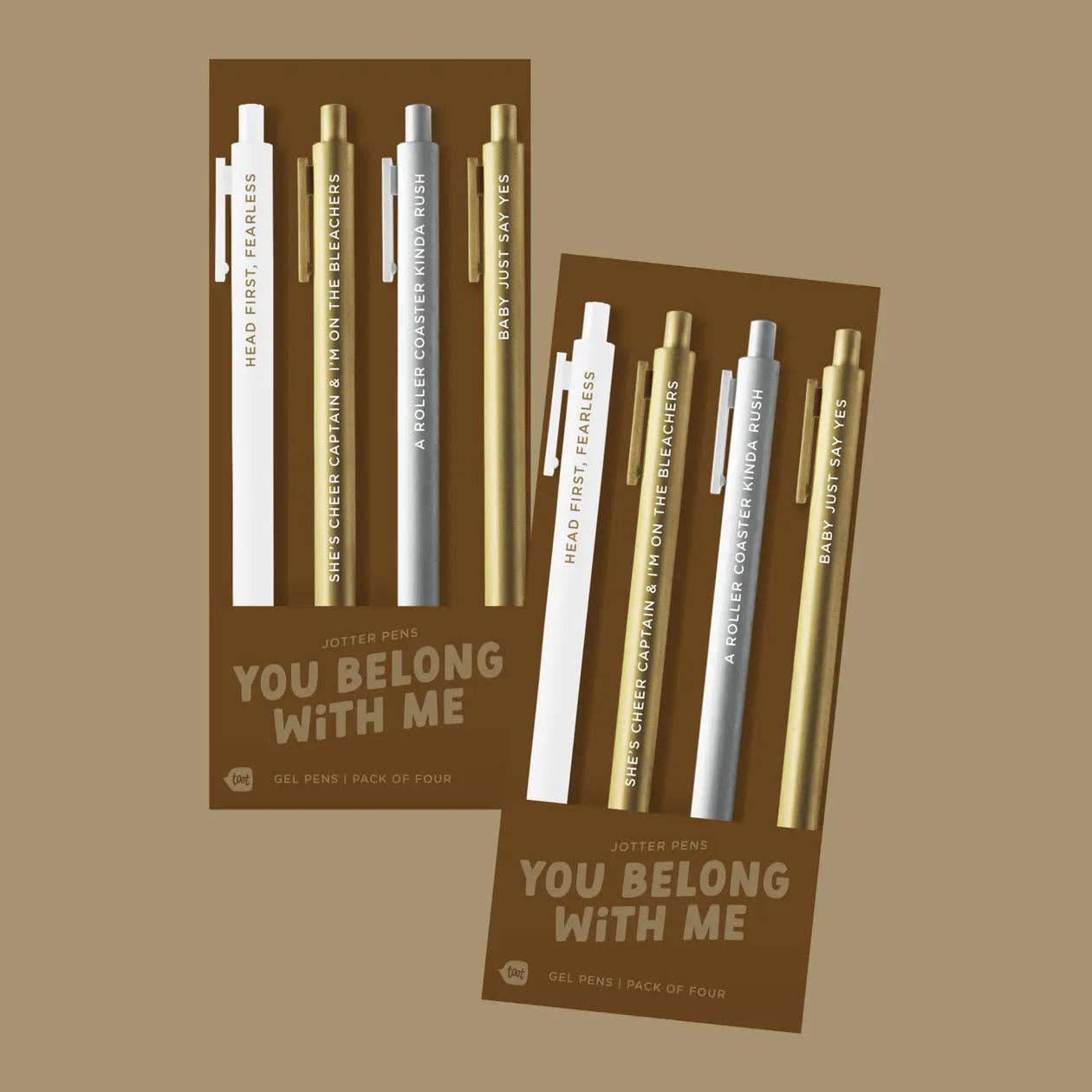 Tay Tay Jotter 4 Packs: Go T*ylor's Husband