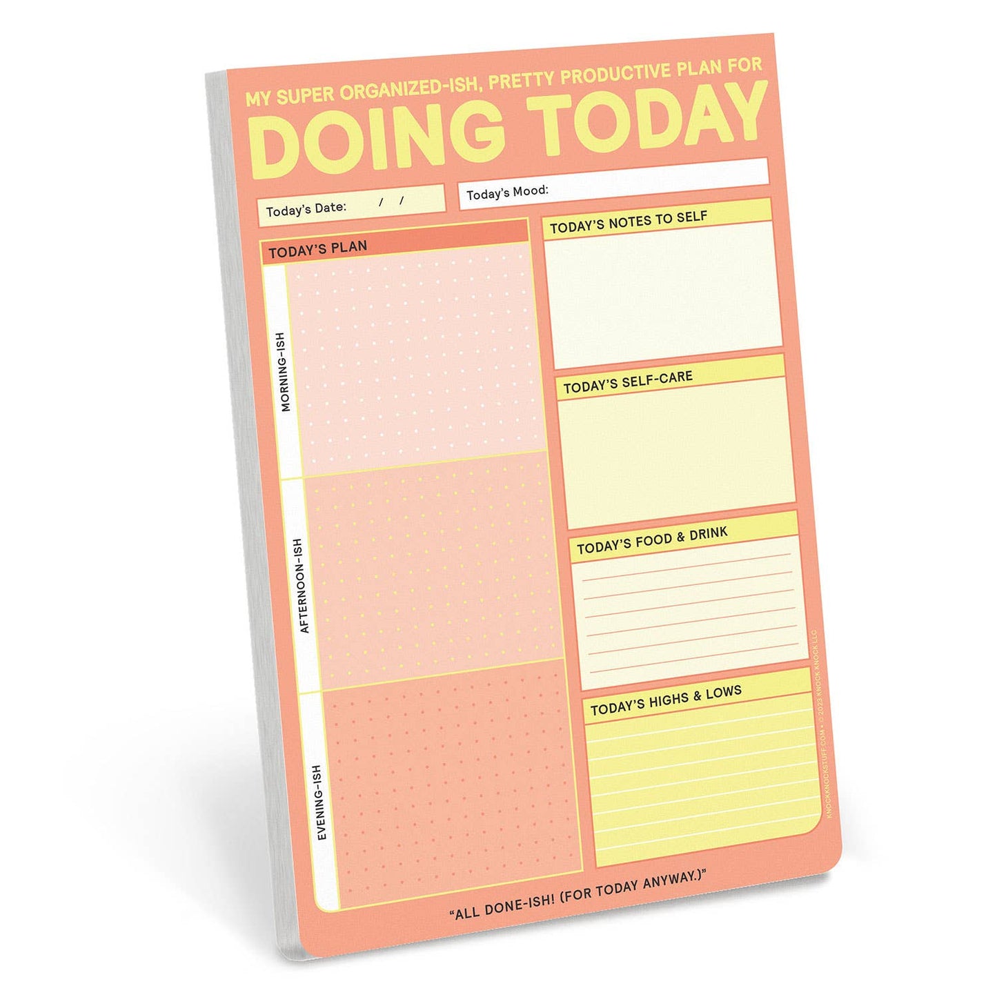 Doing Today Pad (Pastel Version)