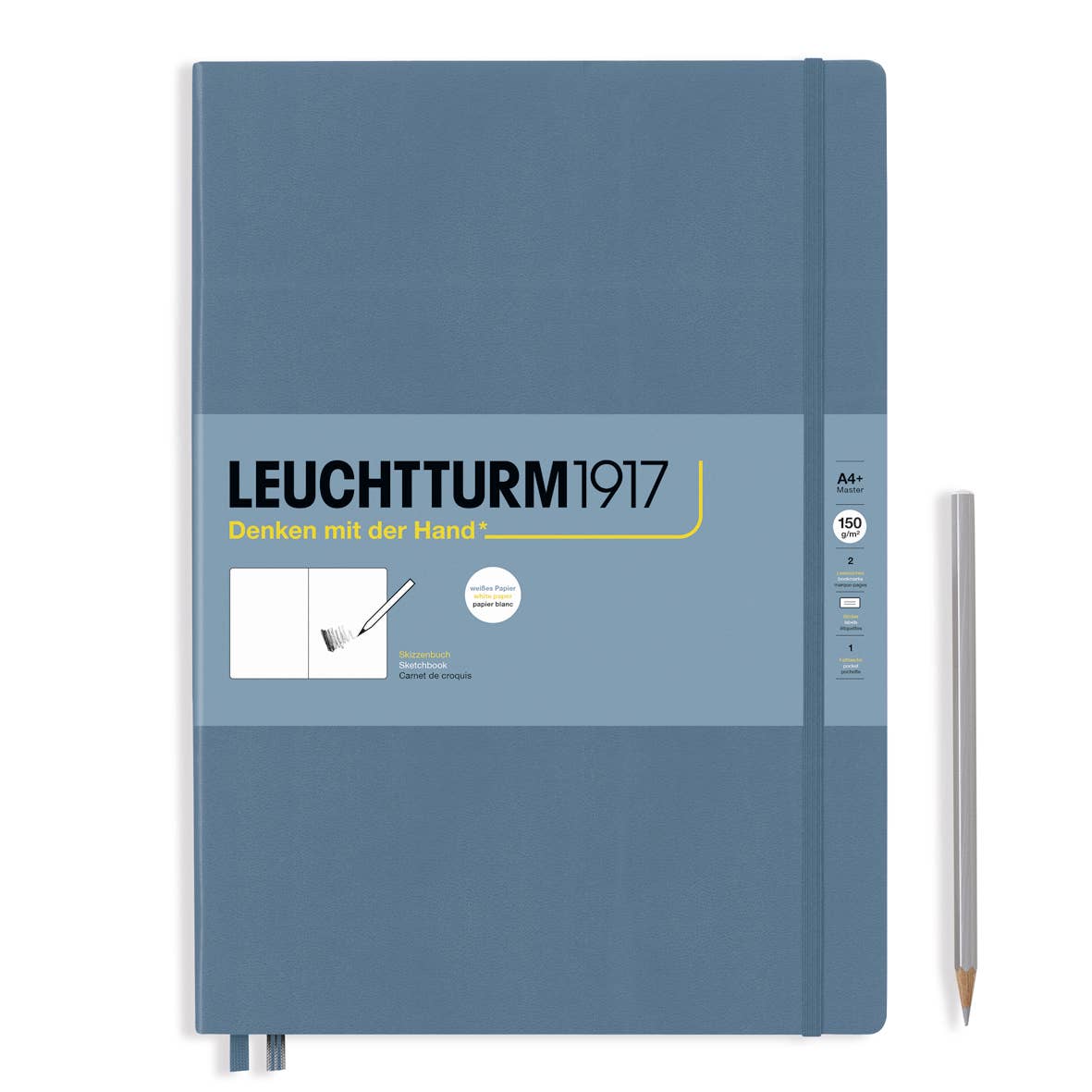Sketchbooks - 150g/m² Paper Plain: Square / Lemon