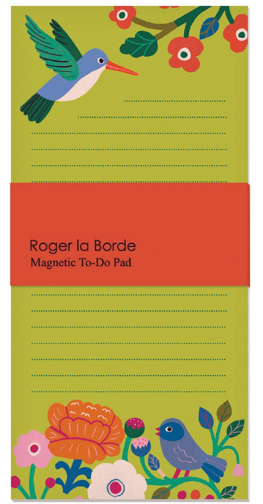 Birdsong Magnet Notepad