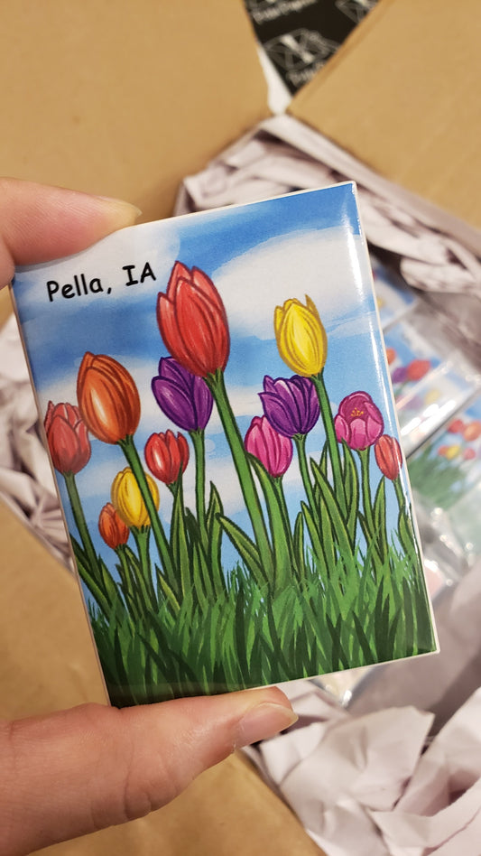 Pella Tulip Hard Magnets