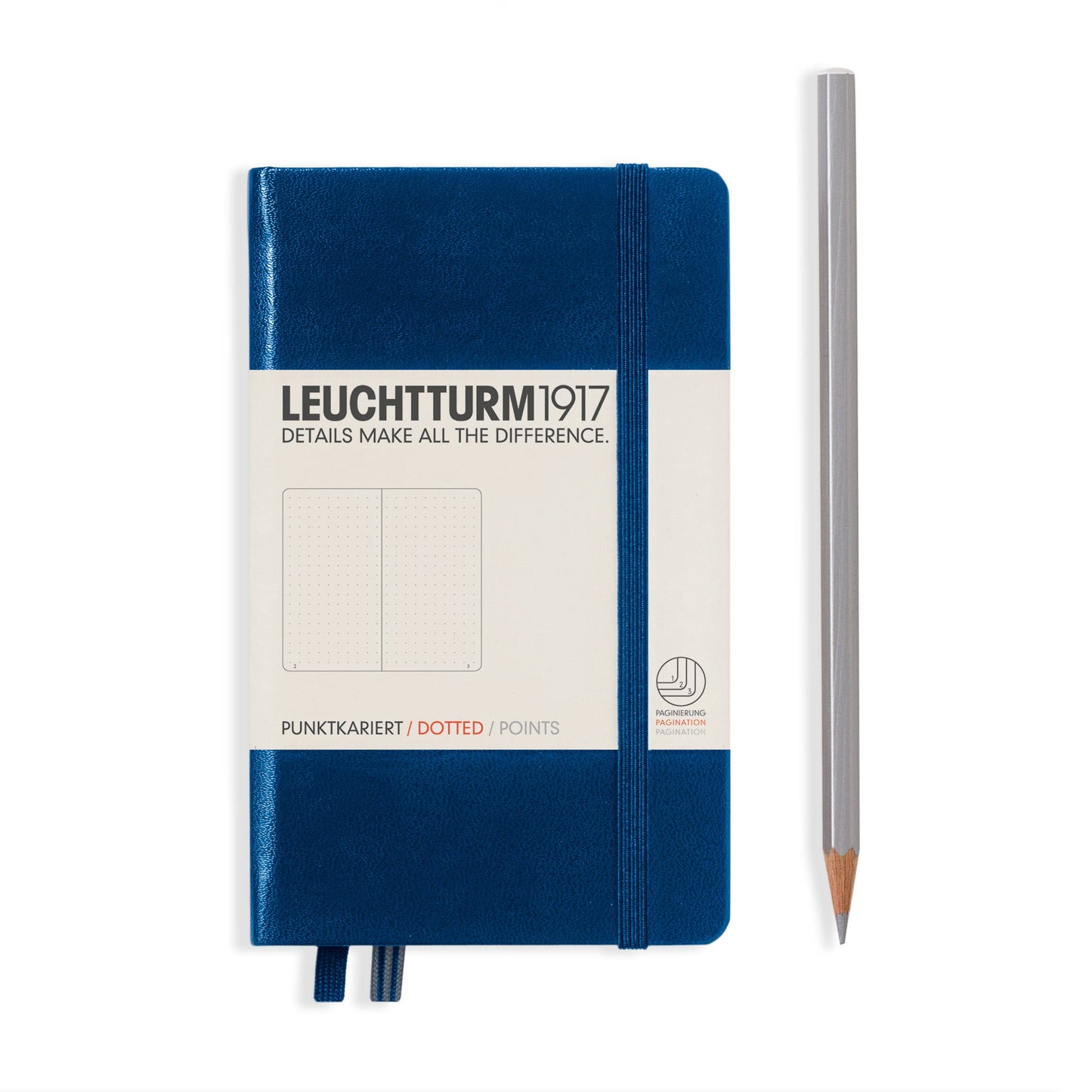Notebooks - Pocket (A6): Navy / Hardcover / Dotted