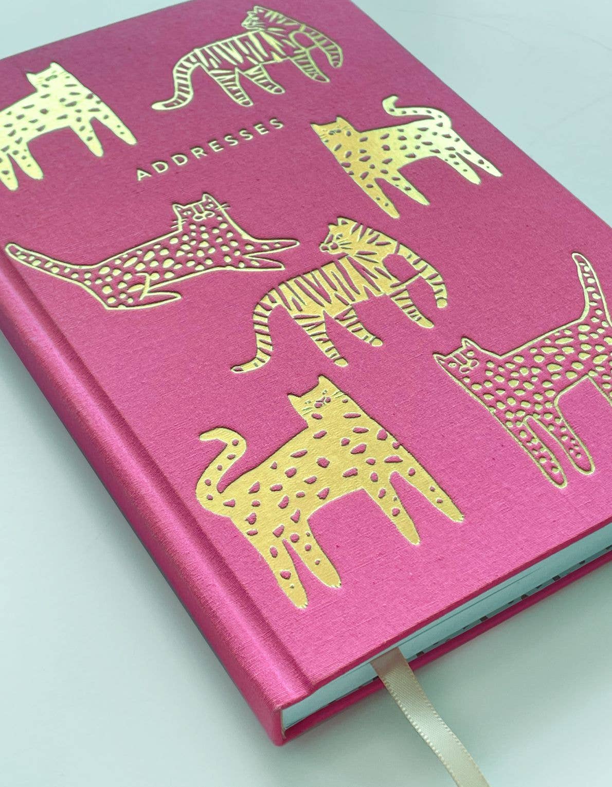 Address Book | Wild Cats (Pink)