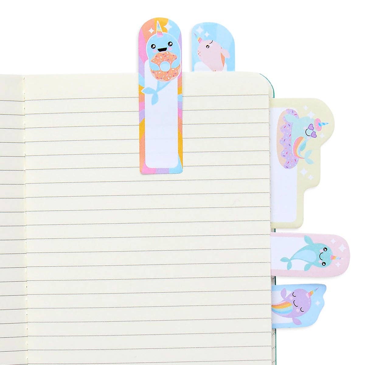 Note Pals Sticky Tabs - Nom Nom Narwhals (1 Pack)