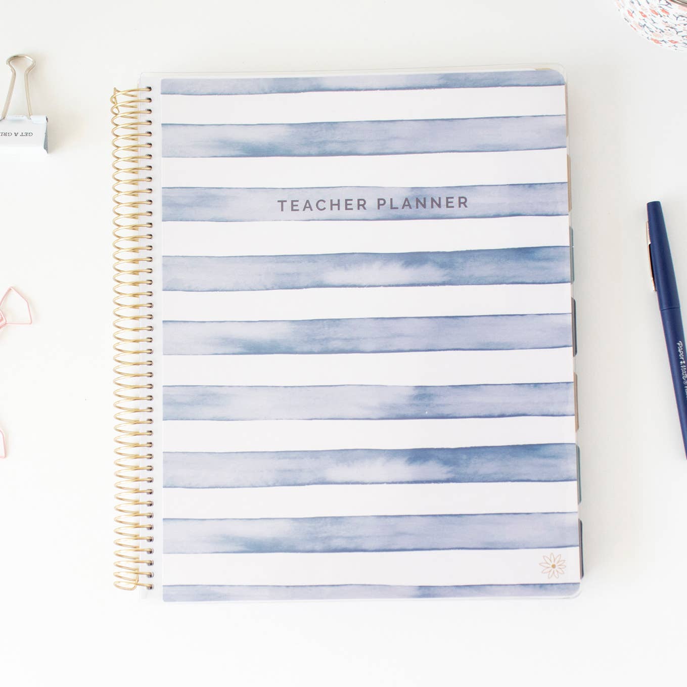 Undated Teacher Planners, Interchangeable: Neutral
