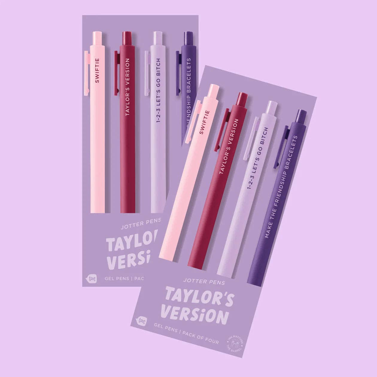 Tay Tay Jotter 4 Packs: Go T*ylor's Husband