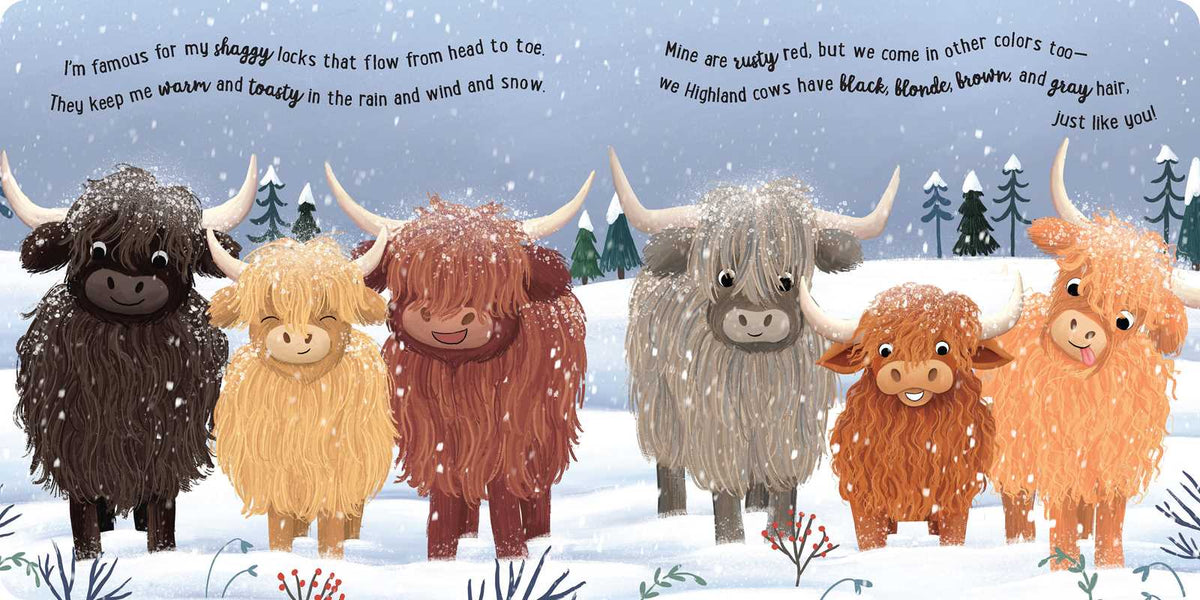 I Love Being a Highland Cow: Padded Board Book by Em Bruce: Board Books; 22 pages / English