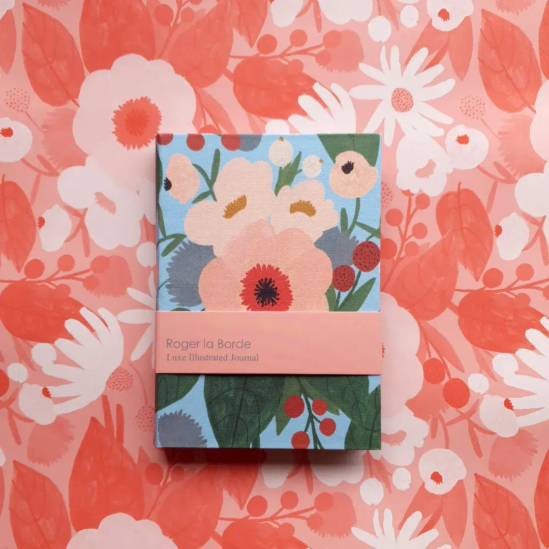 Big Pink Illustrated Journal  - AS 056