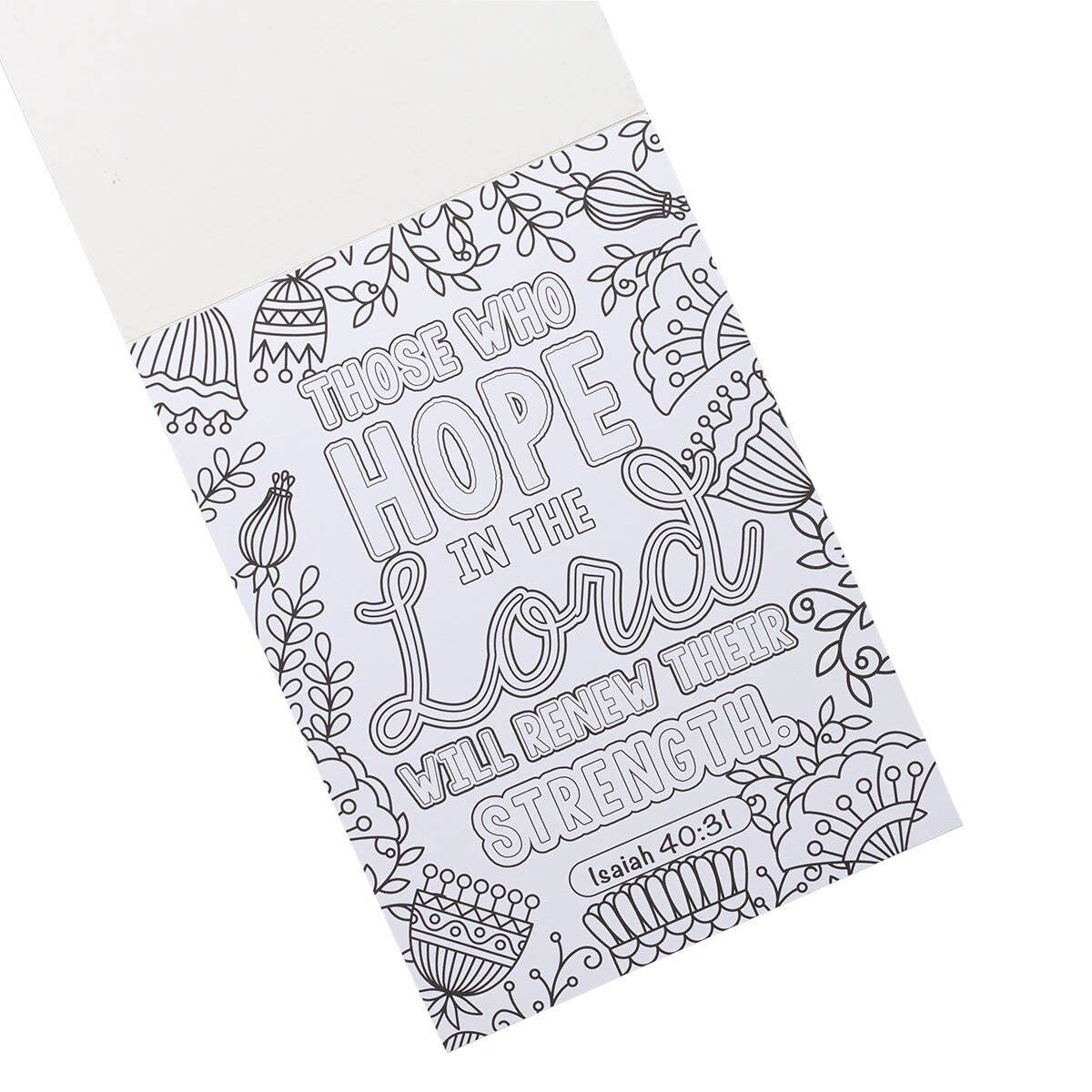 Coloring Cards Promises to Bless