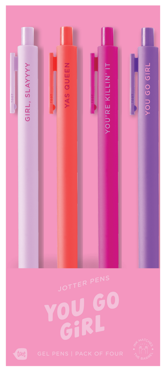 Jotter Sets 4 Pack (Topseller!!): You Go Girl