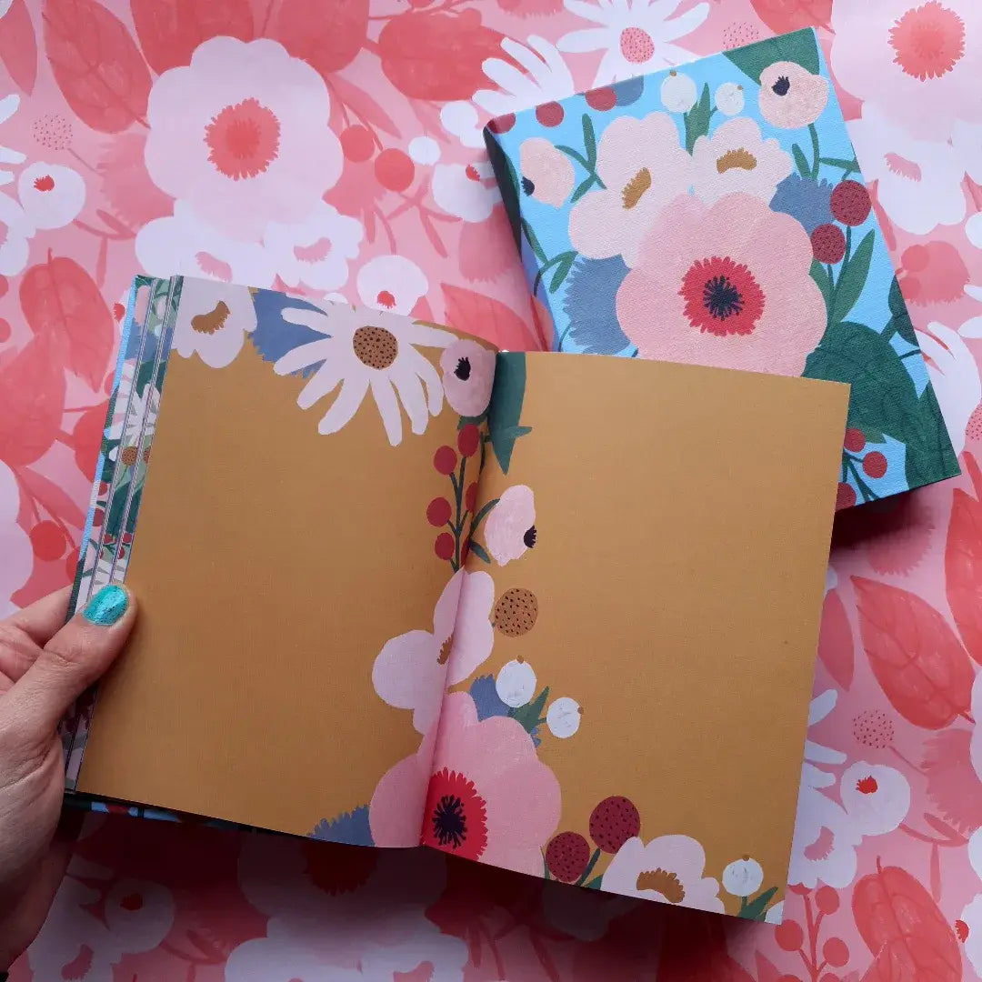 Big Pink Illustrated Journal  - AS 056