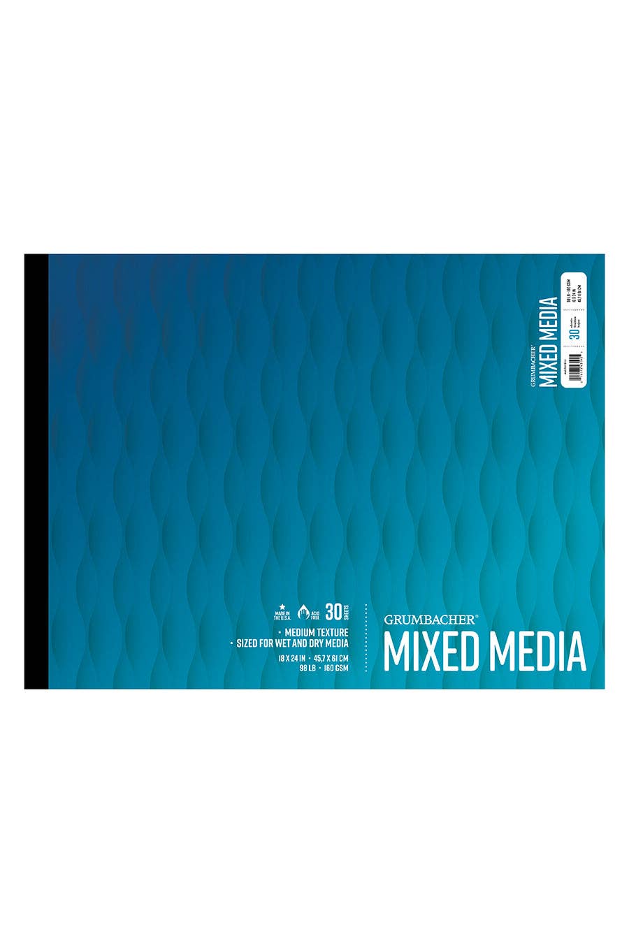 Grumbacher Mixed Media Pads: In & Out Pages® Side Wire Bound Pad / 5.5" x 8.5"