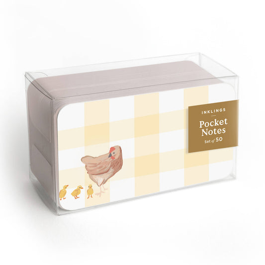 Pocket Notes™ - Hen and Chicks