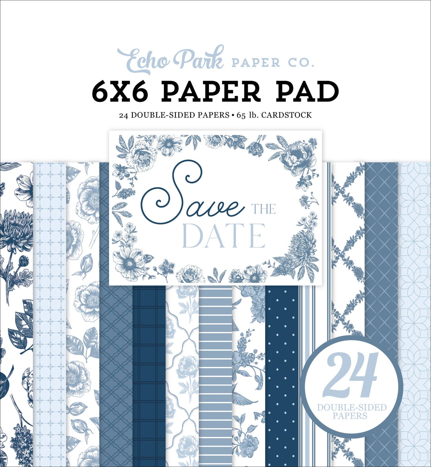 Save The Date 6x6 Paper Pad