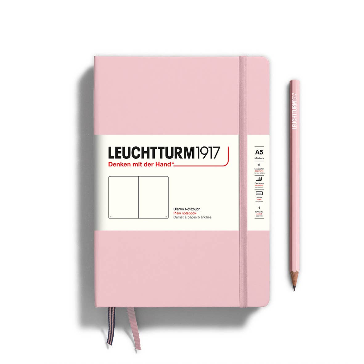 Notebooks - Medium (A5): Ink / Hardcover / Dotted