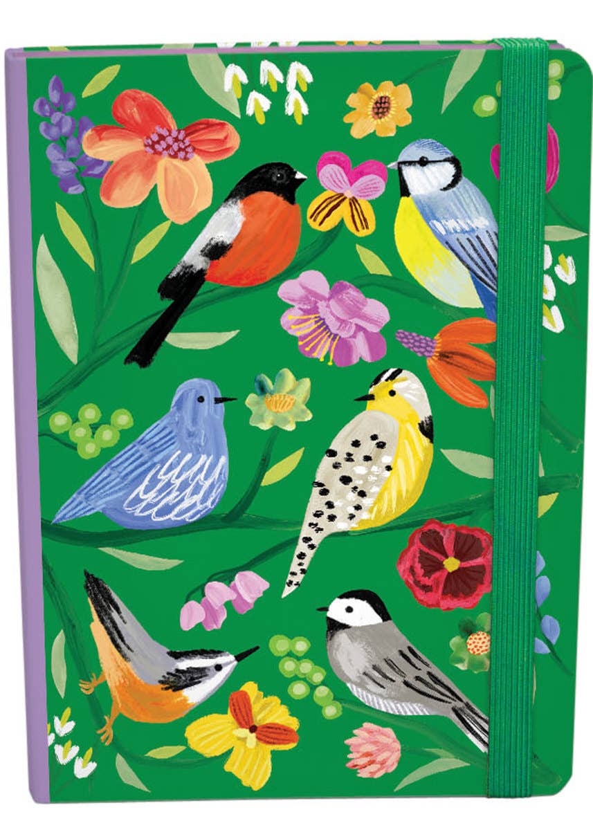 Birdhaven A5 Hardback Journal with elastic