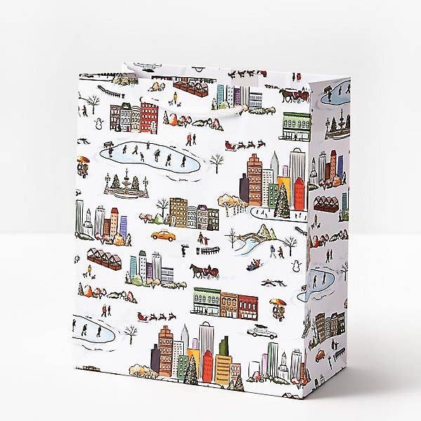 City Christmas Gift Bag: Medium
