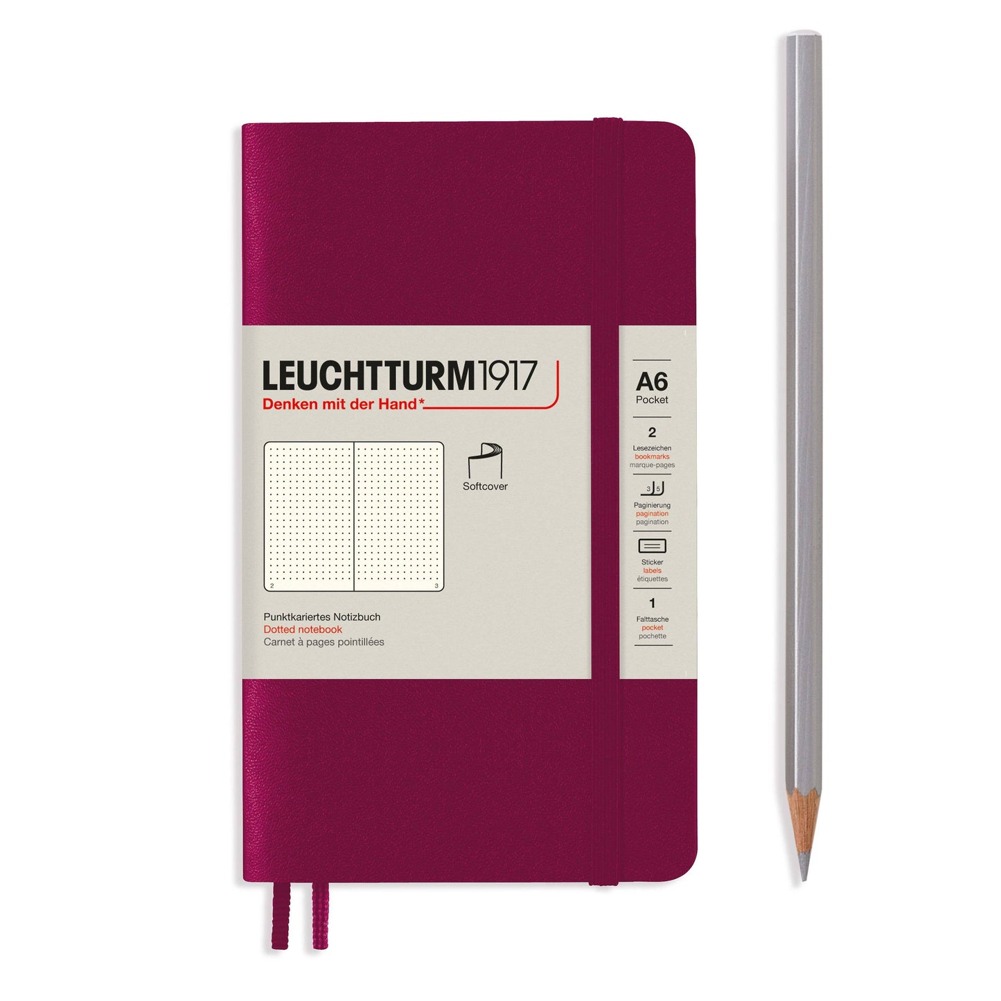 Notebooks - Pocket (A6): Ink / Hardcover / Dotted