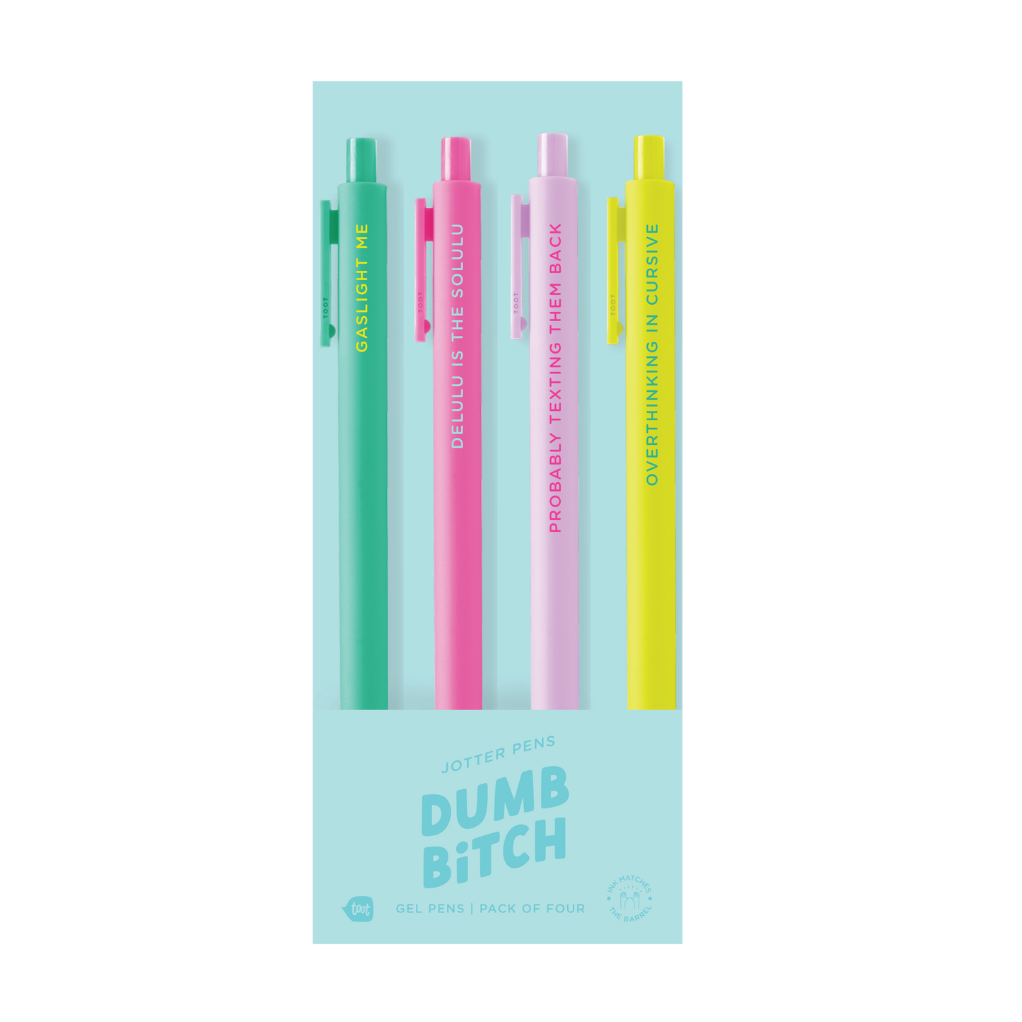 Jotter Sets 4 Pack: Dumb Bitch