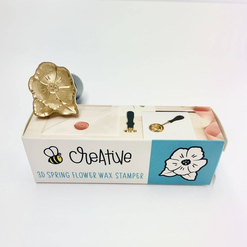 3D Spring Flower - Wax Stamper