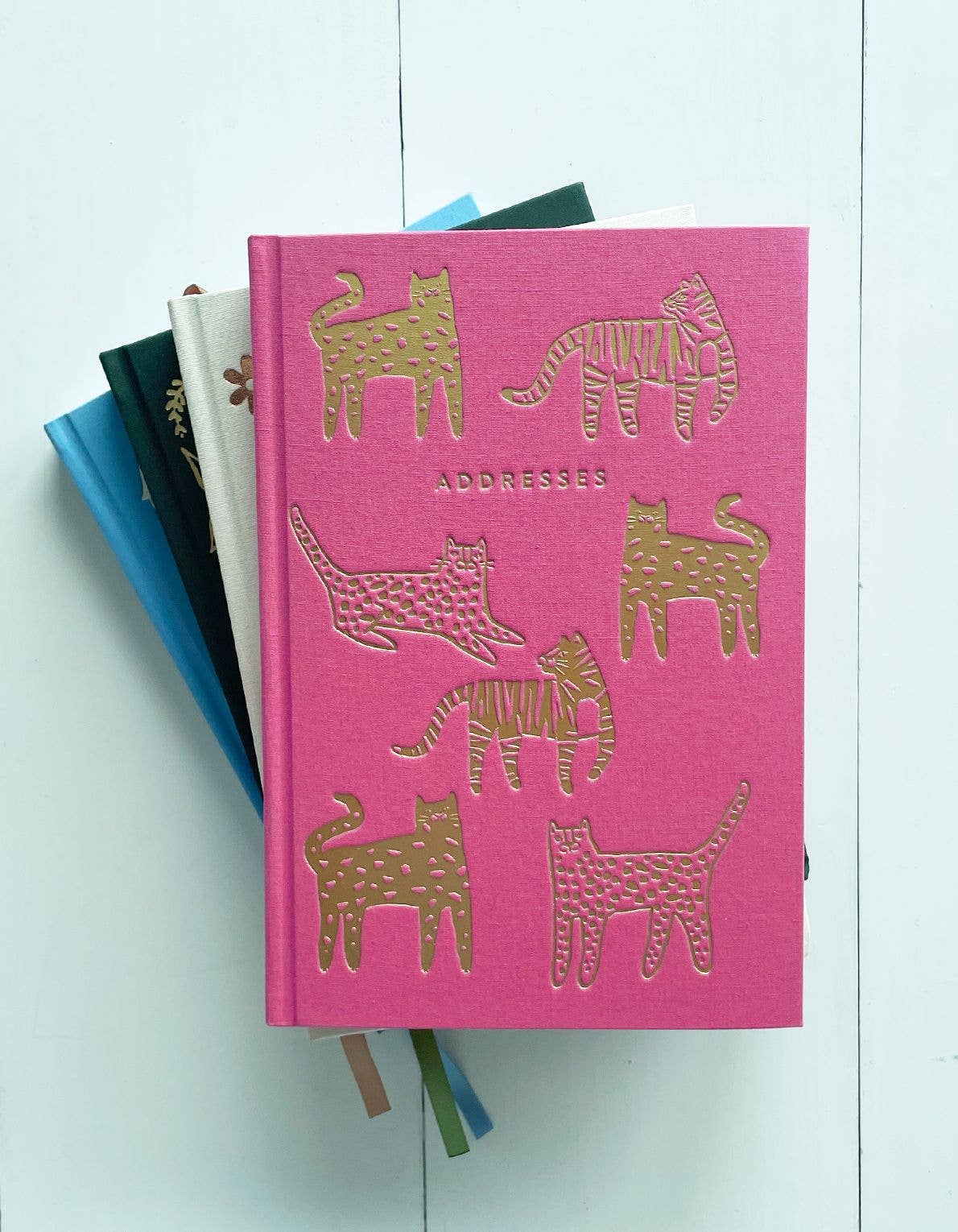 Address Book | Wild Cats (Pink)