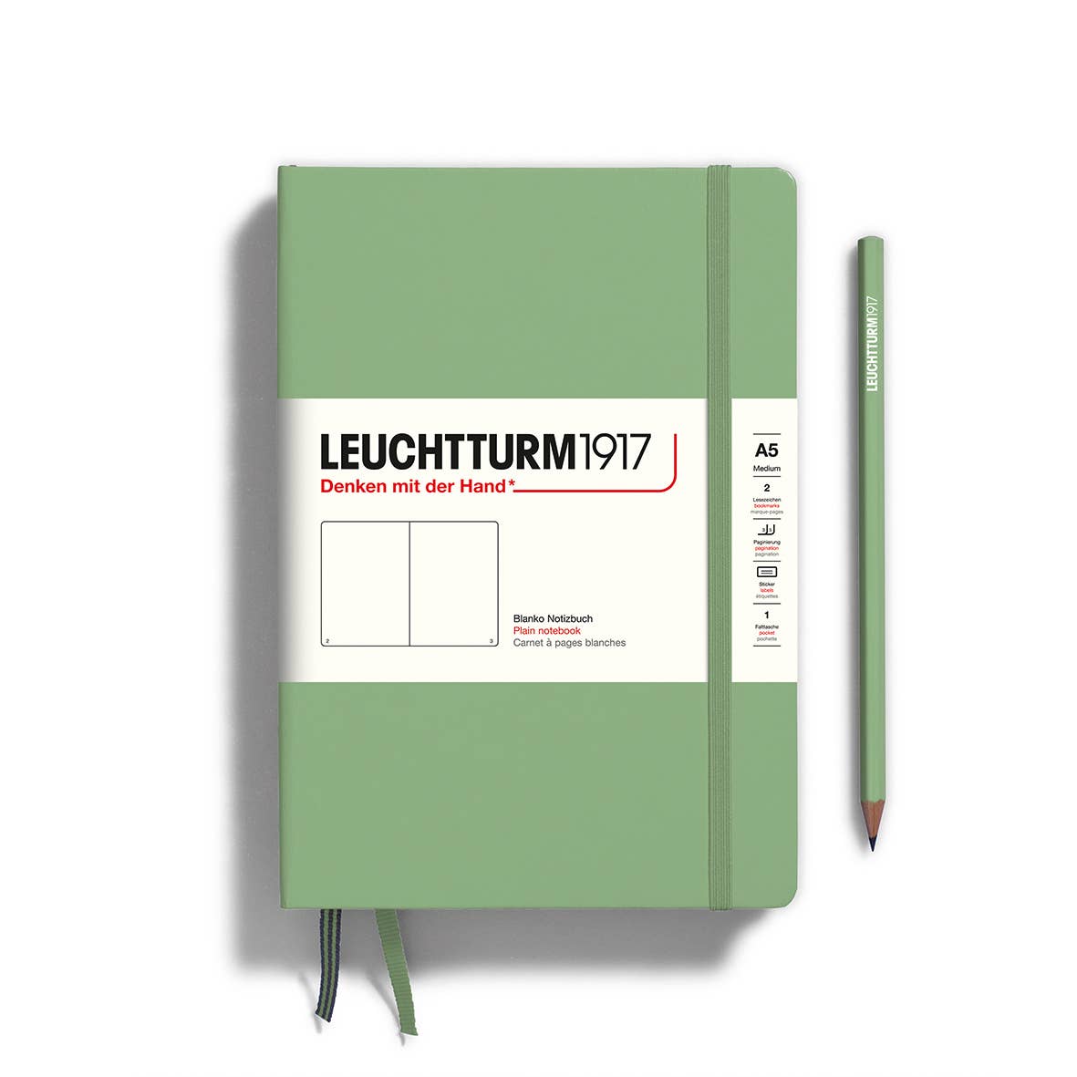 Notebooks - Medium (A5): Dotted / Hardcover / Lilac