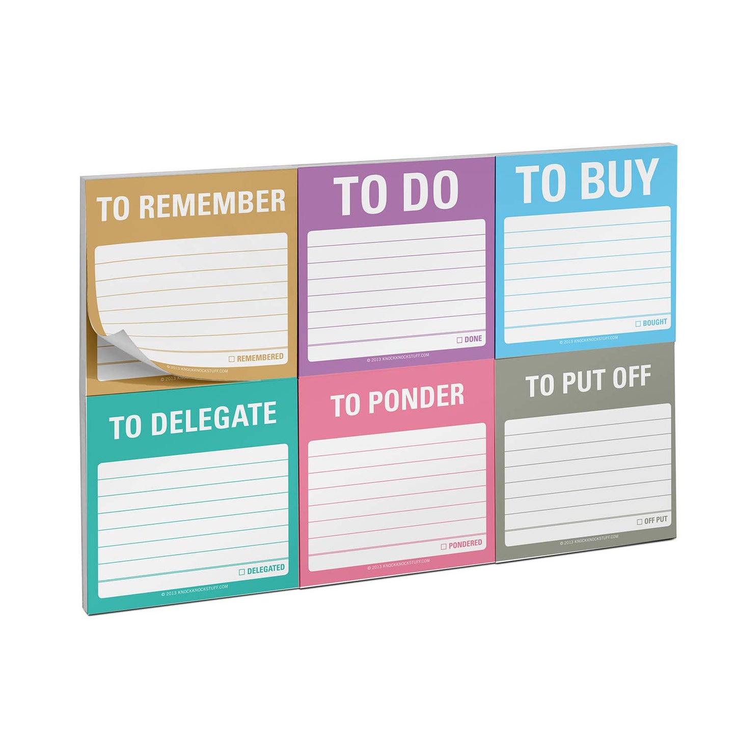 To Accomplish Sticky Notes Packet