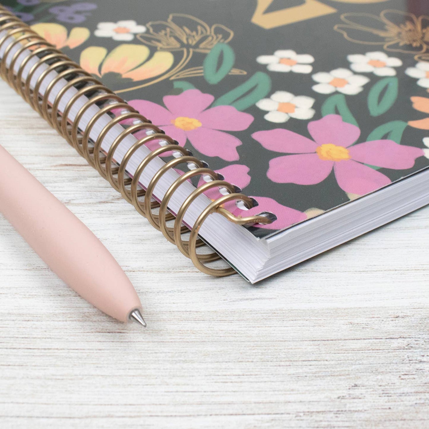 2026-27 Soft Cover Academic Planner, 8.5x11 Size: Blooming Wildly