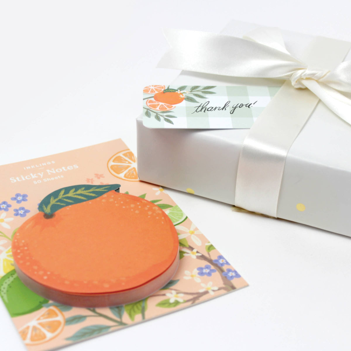 Pocket Notes™ - Orange Gingham