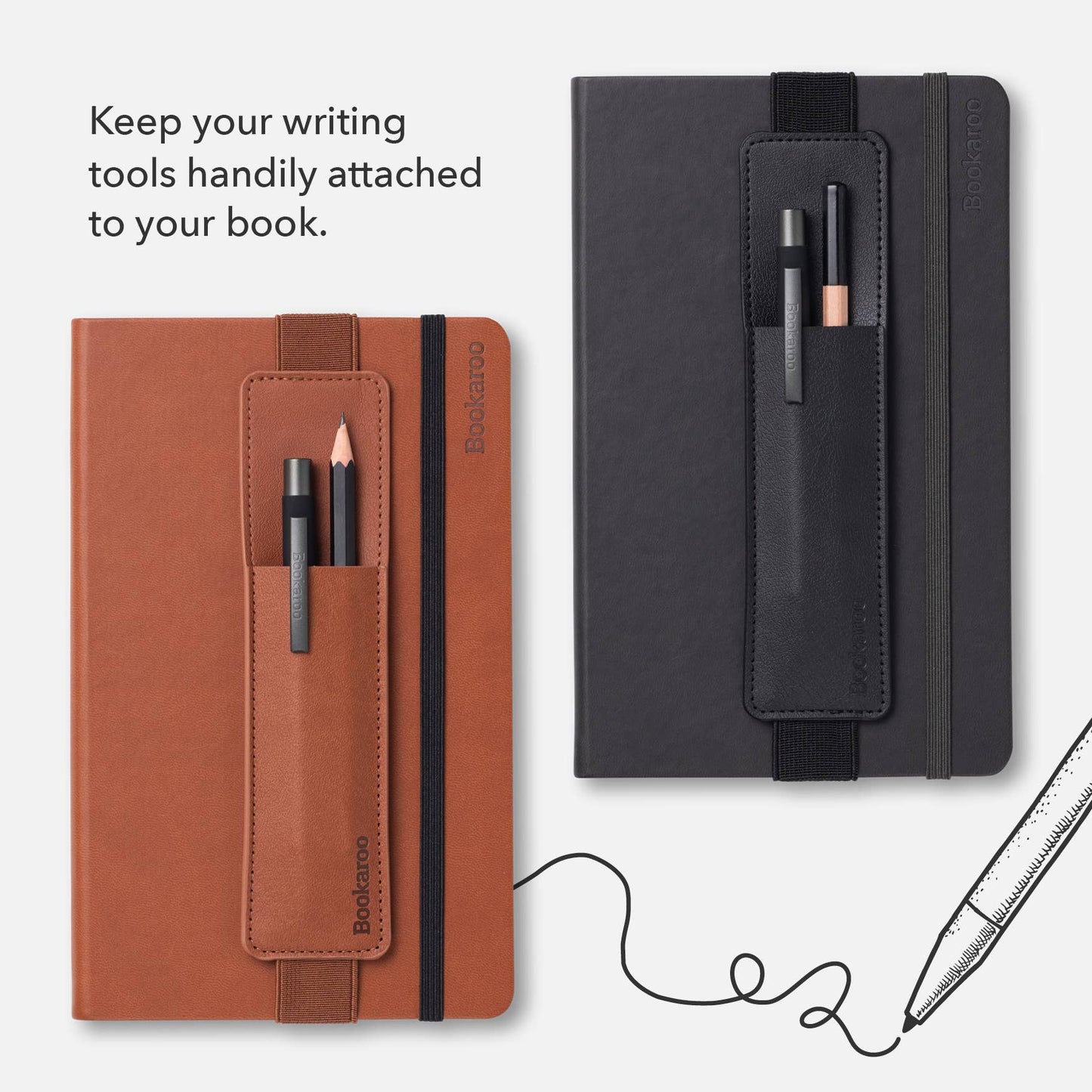 Bookaroo Pen Pouch: Turquoise