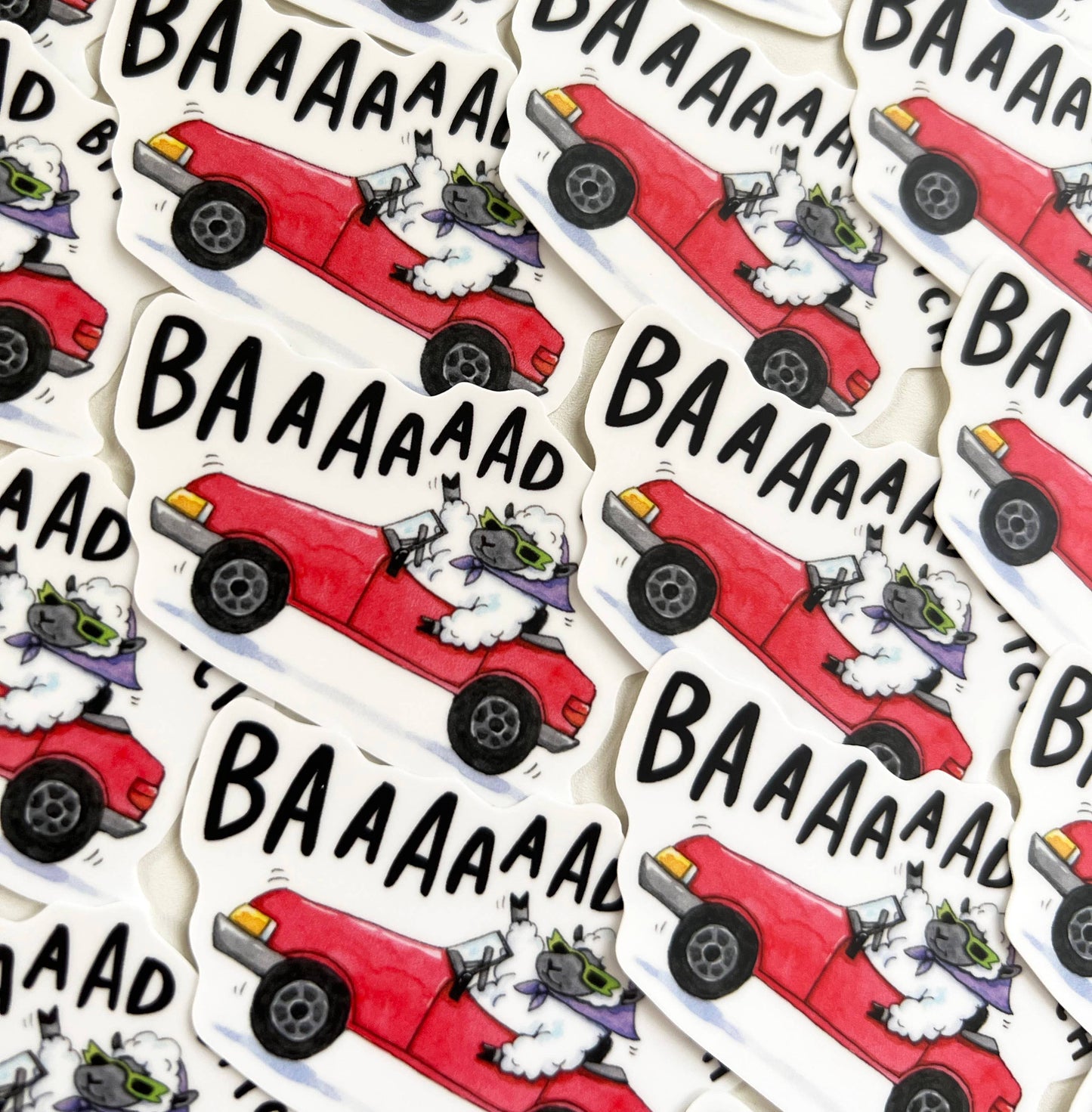 Bad Bitch Sheep Sticker