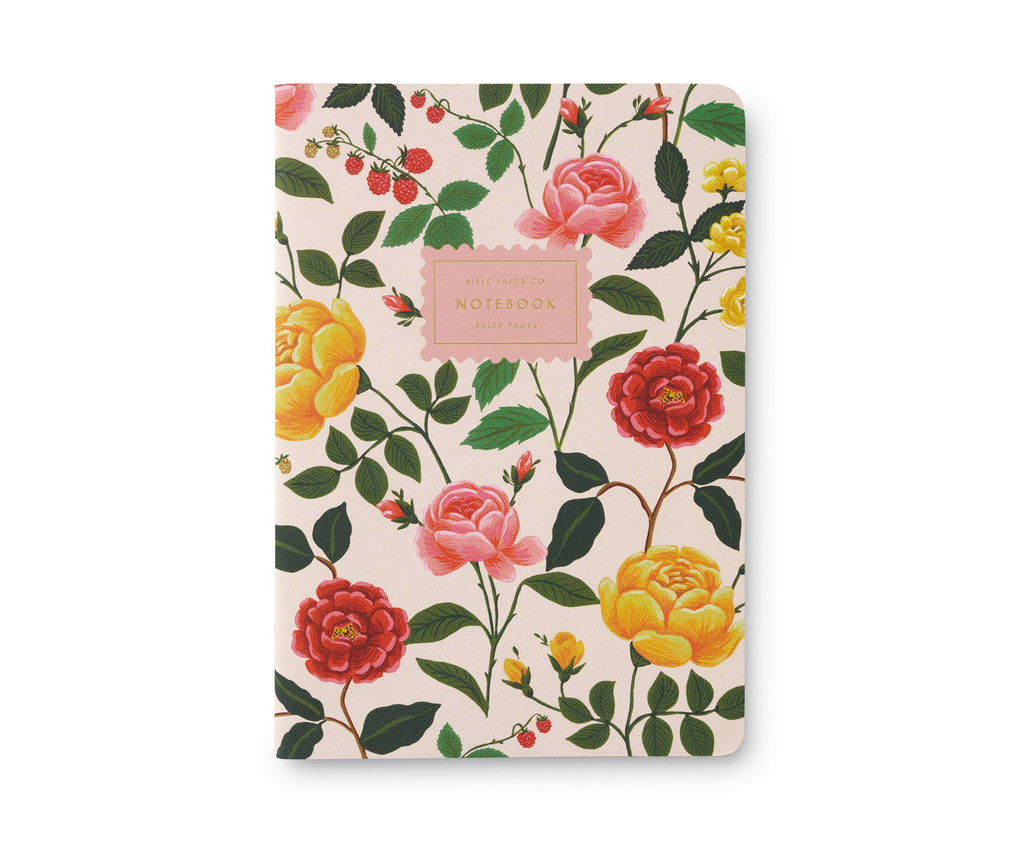 Set of 3 Roses Notebooks