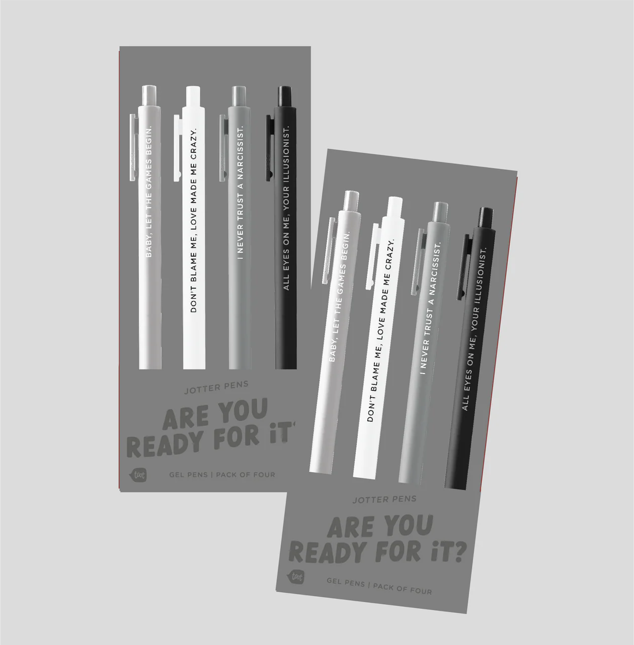 Tay Tay Jotter 4 Packs: Go T*ylor's Husband