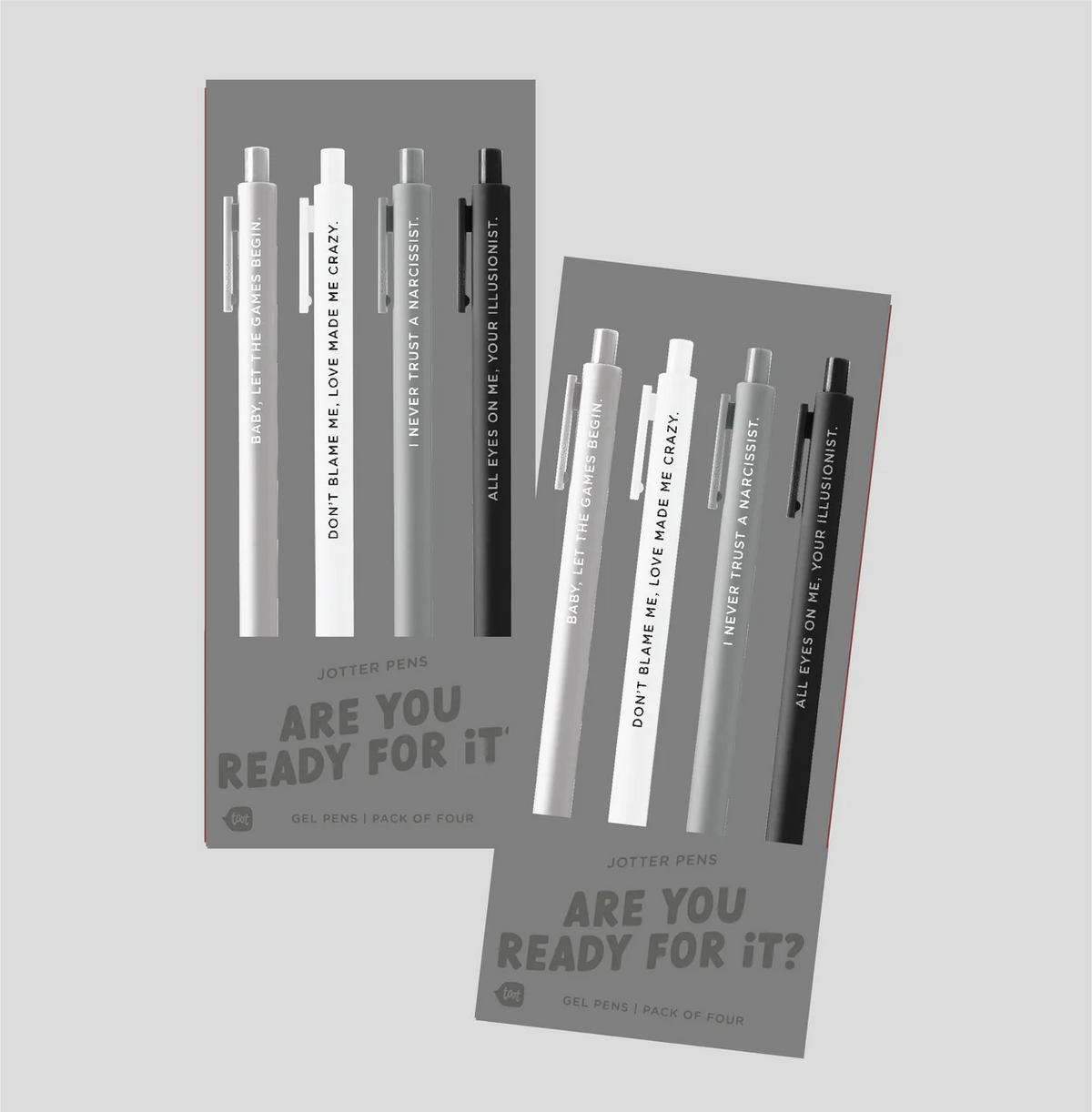 Icon Jotter 4 Packs: Go T*ylor's Husband