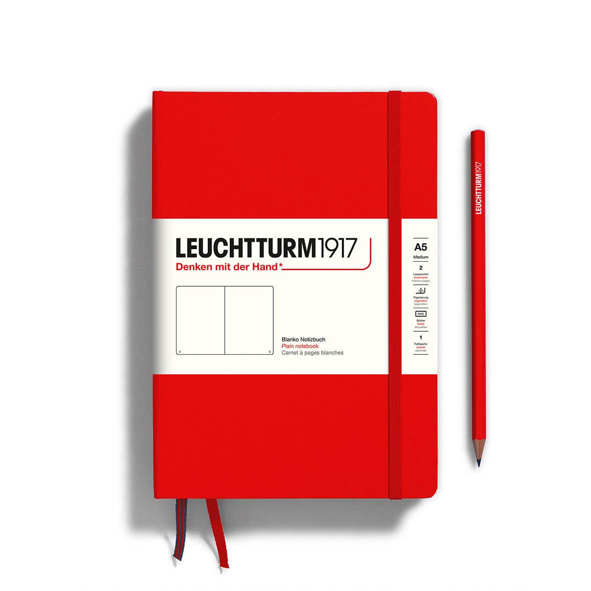 Notebooks - Medium (A5): Dotted / Hardcover / Black