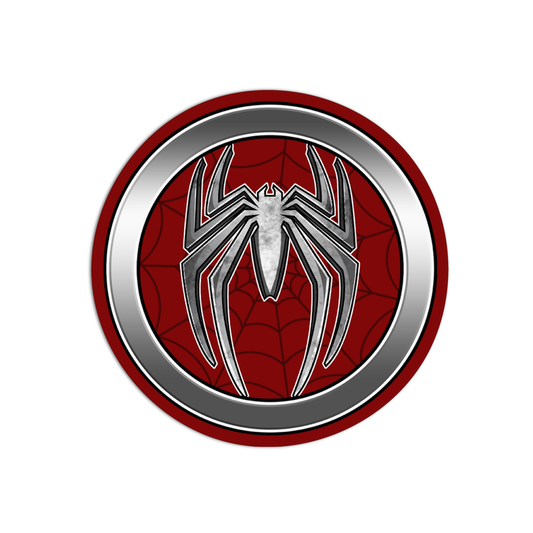 Hero's Emblem Spiderman Vinyl Textured Sticker