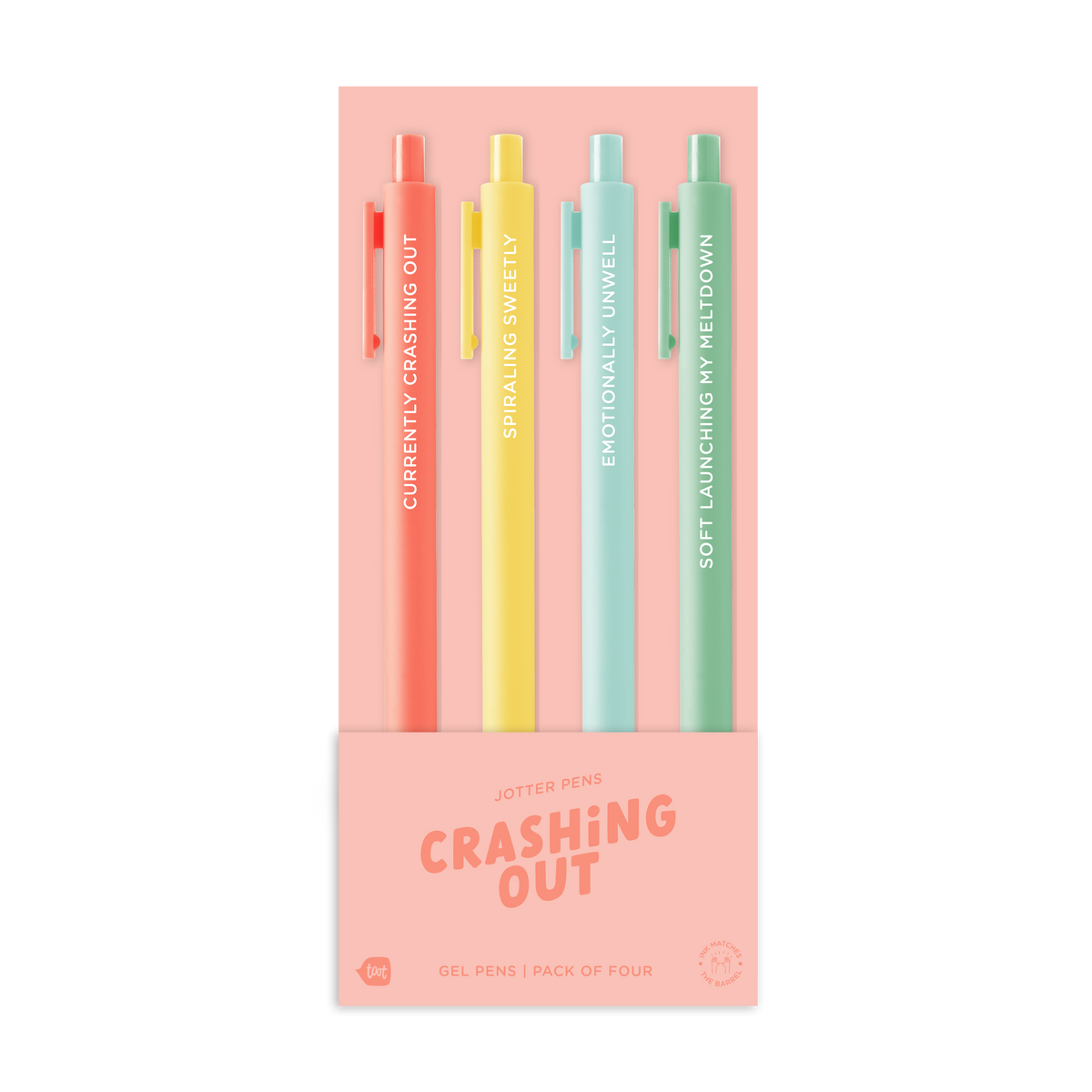 New Jotter Packs!!!: Crashing Out 4 Pack