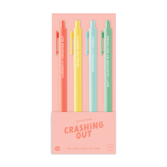 New Jotter Packs!!!: Crashing Out 4 Pack