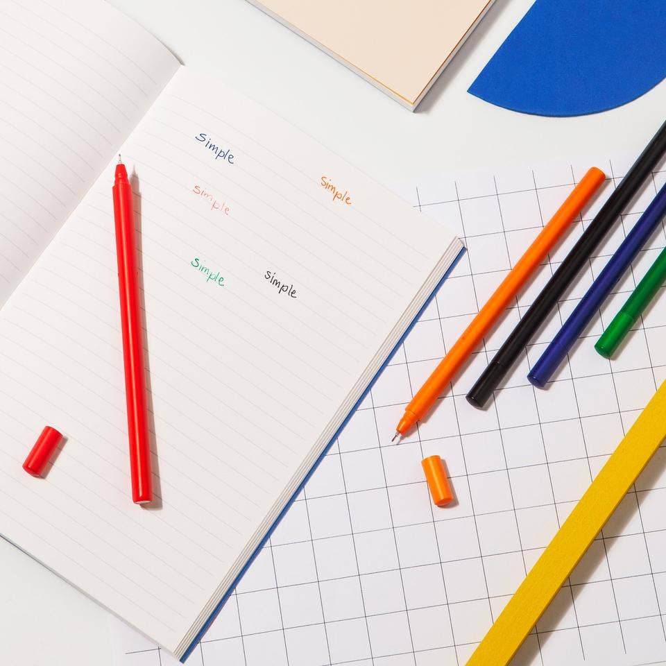 Prism Colored Rollerball Pen: Orange: #13374