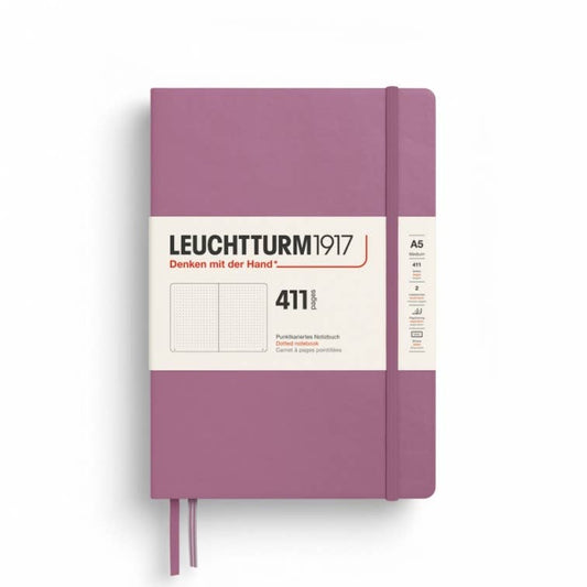 Notebook 411: Dusty Rose / Dotted