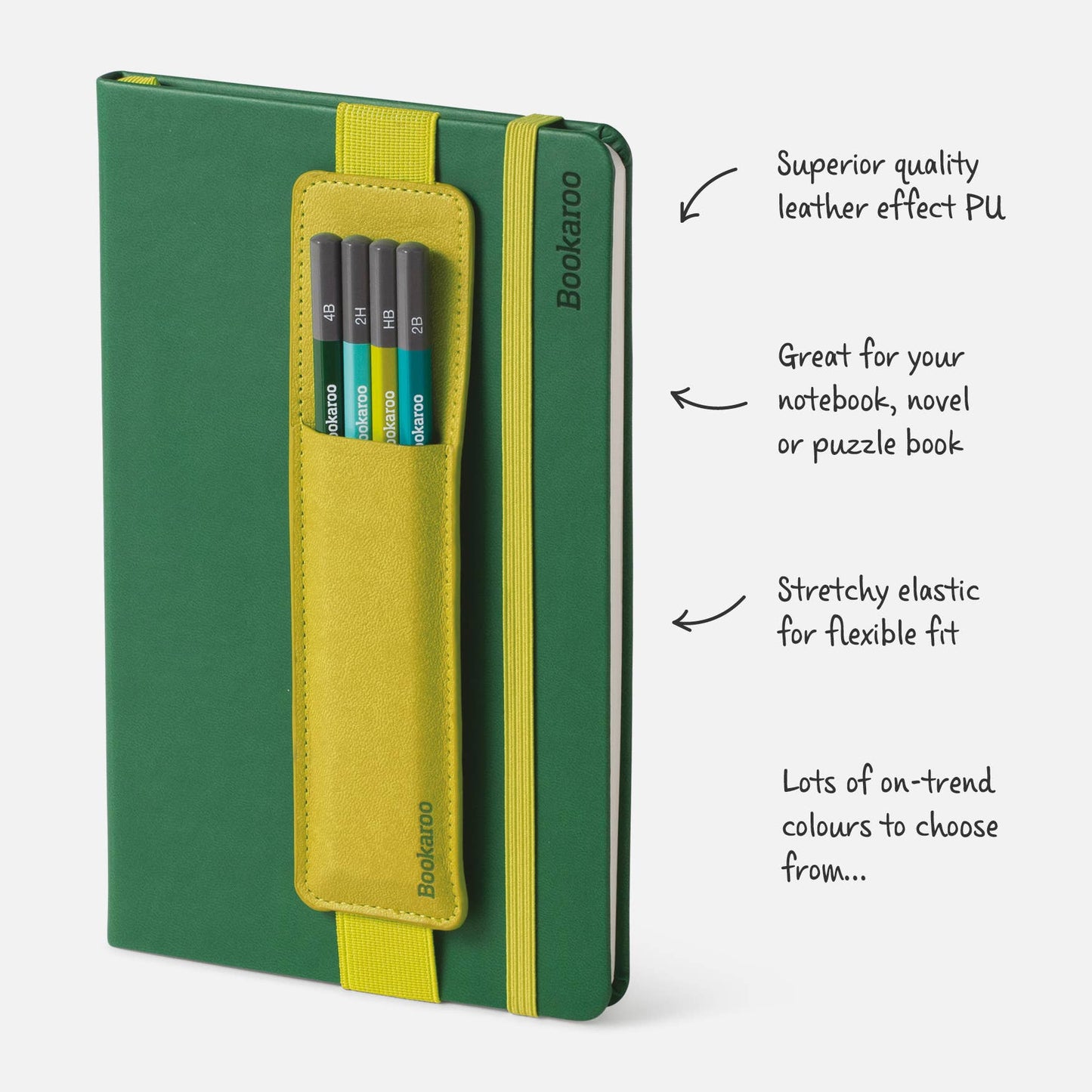 Bookaroo Pen Pouch: Gold